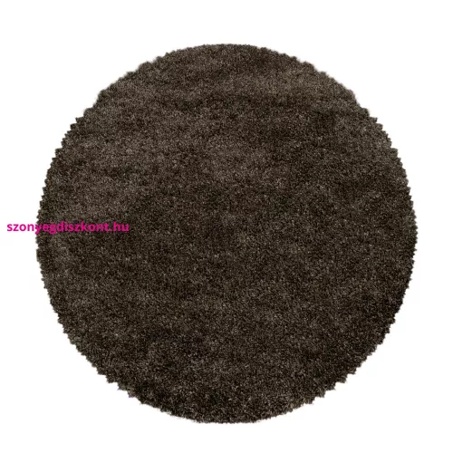 TOP! Ay. FLUFFY 3500 BROWN 200 x 200 -kör szőnyeg