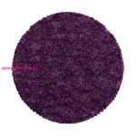 TOP! Ay. FLUFFY 3500 LILA 80 x 80 -kör szőnyeg