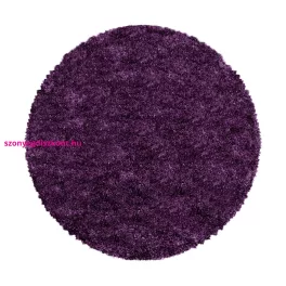TOP! Ay. FLUFFY 3500 LILA 80 x 80 -kör szőnyeg