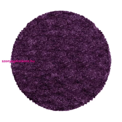TOP! Ay. FLUFFY 3500 LILA 80 x 80 -kör szőnyeg