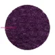 TOP! Ay. FLUFFY 3500 LILA 80 x 80 -kör szőnyeg