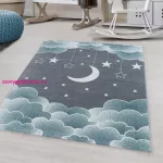 TOP! Ay. FUNNY 2101 BLUE 120 x 120 -kör szőnyeg