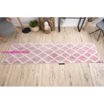 TOP! Kab. Szőnyeg, futószőnyeg BERBER TROIK rózsaszín -70x300 cm