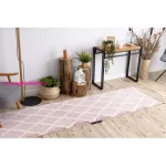 TOP! Kab. Szőnyeg, futószőnyeg BERBER TROIK rózsaszín -70x300 cm