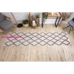 TOP! Kab. Szőnyeg, futószőnyeg BERBER TROIK krém -80x300 cm
