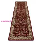 TOP! Kab. Royal adr szőnyeg, futószőnyeg 1745 bordó - a folyosóra 80x200 cm