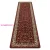 TOP! Kab. Royal adr szőnyeg, futószőnyeg 1745 bordó - a folyosóra 80x300 cm
