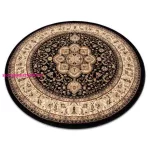 TOP! Kab. Royal szőnyeg kör adr 521 fekete  kör 120 cm