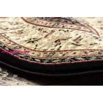 TOP! Kab. Royal szőnyeg kör adr 521 fekete  kör 120 cm