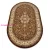 TOP! Kab. Royal szőnyeg ovális adr 521 barna 150x250 cm