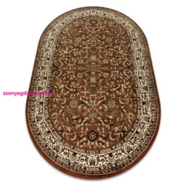 TOP! Kab. Royal szőnyeg ovális adr 1745 barna 150x250 cm