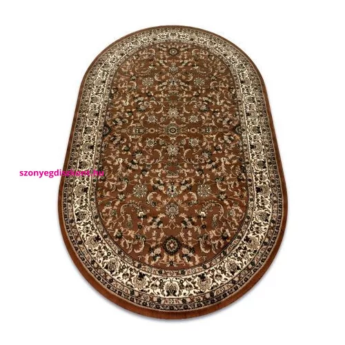 TOP! Kab. Royal szőnyeg ovális adr 1745 barna 150x250 cm