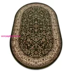 TOP! Kab. Royal szőnyeg ovális adr 1745 zöld 150x250 cm