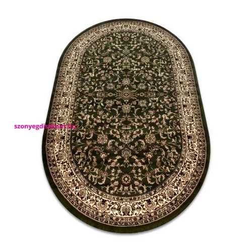 TOP! Kab. Royal szőnyeg ovális adr 1745 zöld 150x250 cm