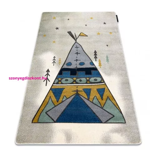 TOP! Kab. PETIT szőnyeg TIPI szürke 140x190 cm