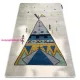 TOP! Kab. PETIT szőnyeg TIPI szürke 140x190 cm