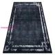 TOP! Kab. ANDRE 1486 mosható szőnyeg vintage csúszásgátló - fekete / fehér 80x150 cm