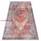 TOP! Kab. ANDRE 1684 mosható szőnyeg vintage csúszásgátló - piros 80x150 cm