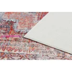 TOP! Kab. ANDRE 1684 mosható szőnyeg vintage csúszásgátló - piros 80x150 cm