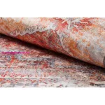 TOP! Kab. ANDRE 1684 mosható szőnyeg vintage csúszásgátló - piros 80x150 cm
