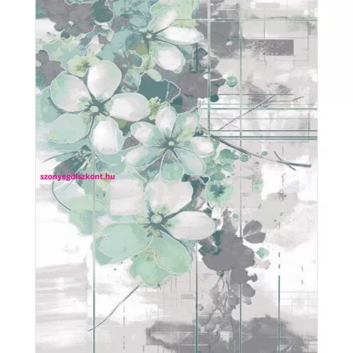 TOP! Ber. MYRA 1532 zöld 160 x 220 cm modern szőnyeg