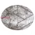 TOP! Kab. Modern COZY szőnyeg 8872 Kör Wall, Geometriai, háromszögek - barna kör 160 cm