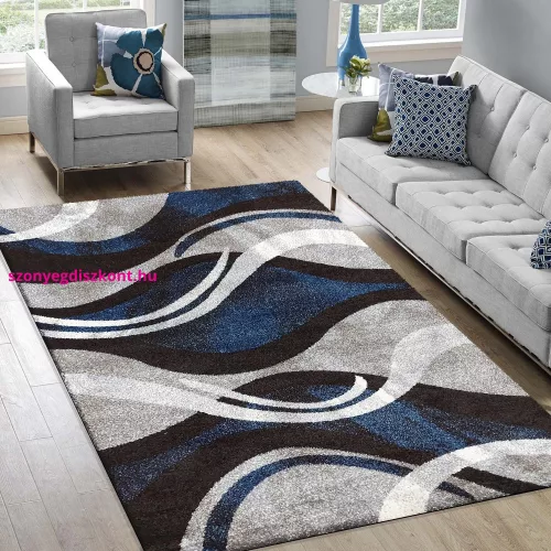TOP! Szőnyeg Dy. Otto 01 szürke-türkiz 160 x 220 cm