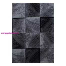 TOP! Ay. PLUS 8003 140 x 200 cm fekete Modern szőnyeg