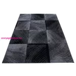 TOP! Ay. PLUS 8003 140 x 200 cm fekete Modern szőnyeg