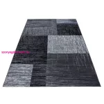 TOP! Ay. PLUS 8001 160 x 230 cm fekete Modern szőnyeg
