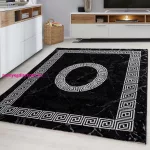 TOP! Ay. PLUS 8009 80 x 150 cm fekete Modern szőnyeg