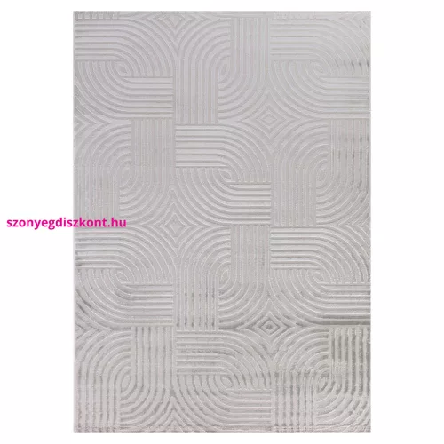 TOP! Ay. SAHARA 1112 80 x 150 cm ezüst Modern szőnyeg