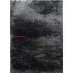 TOP! Ber. SEVEN SOFT 7901 fekete szürke 200 x 290 cm szőnyeg