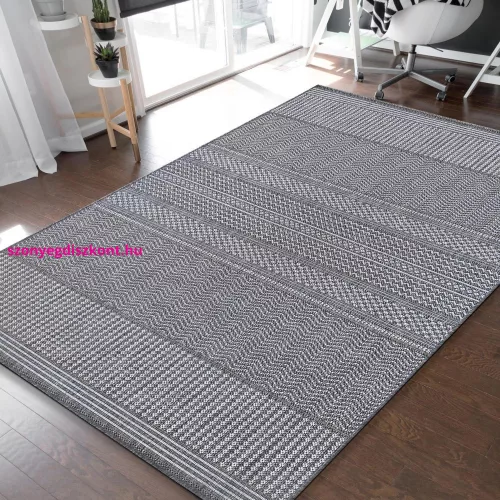 TOP! Szőnyeg kétoldalas Dy. ZARA 12 szürke 120 x 170 cm