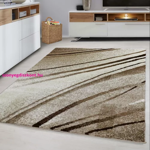 TOP! Den. Nora 6030 bézs 120x170cm Modern szőnyeg